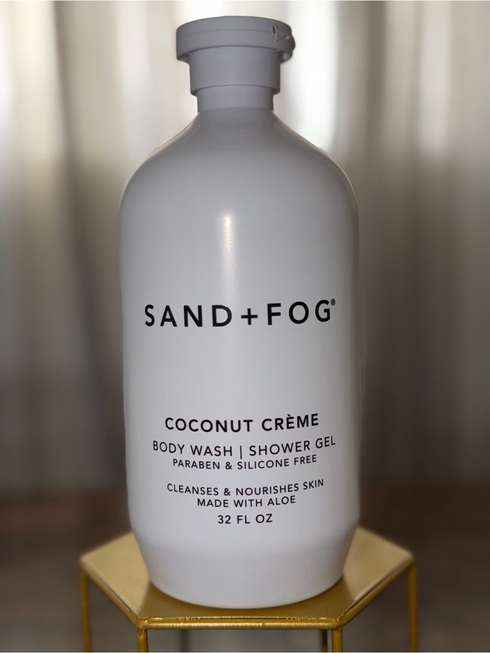 Sand + Fog Coconut Crème Body Wash Shower Gel | 32fl oz